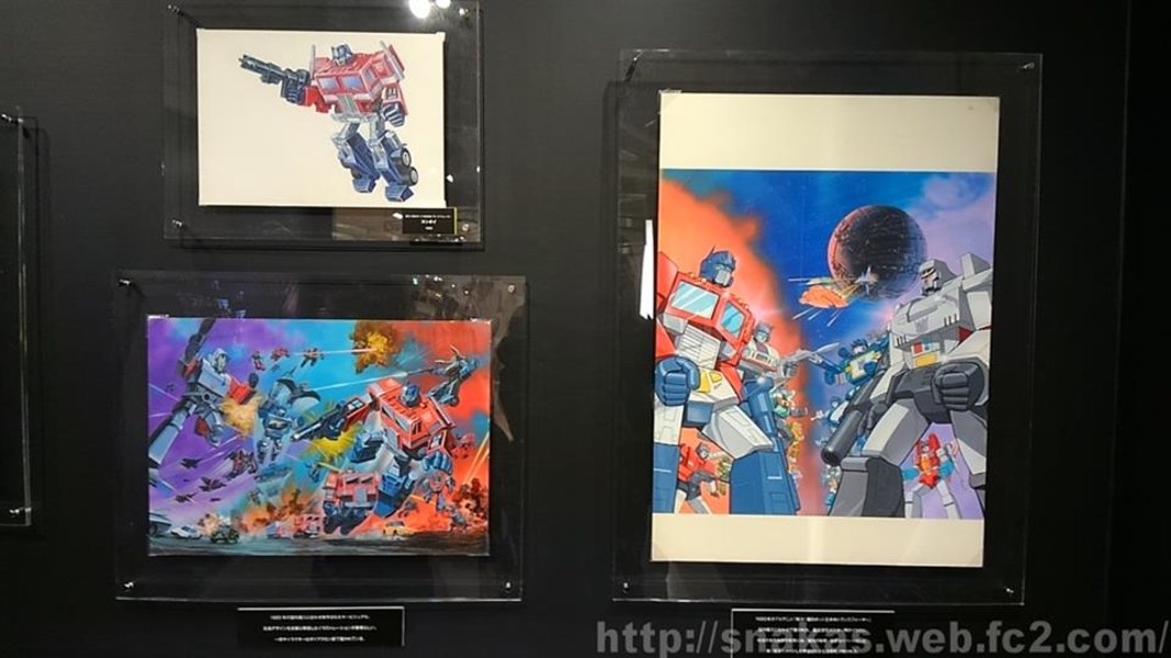 Parco The World Of The Transformers Exhibit Images   Artwork Bumblebee Movie Prototypes Rare Intact Black Zarak  (14 of 72)